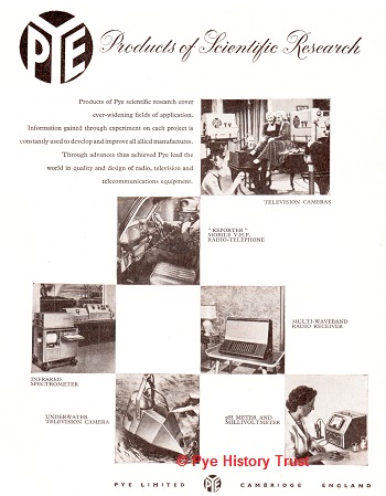 1959 PYE Advert
